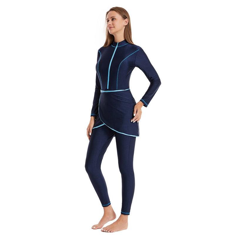 Black, Navy, Light Green