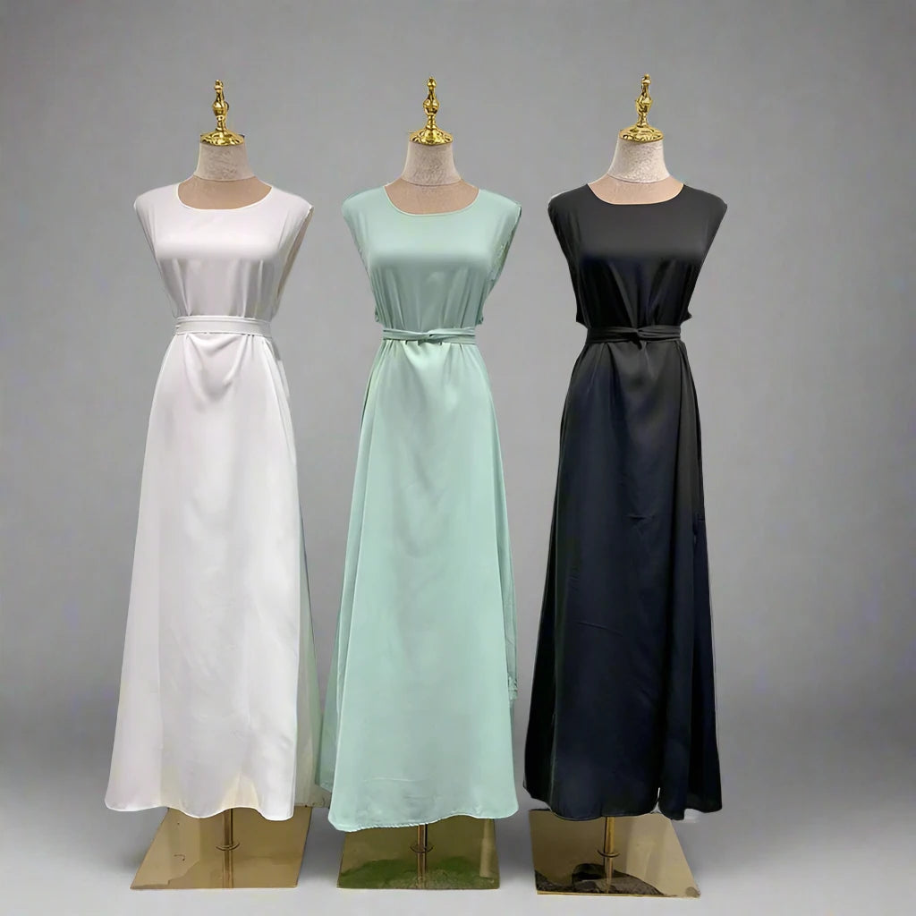 White, Khaki, Black, Light Green
