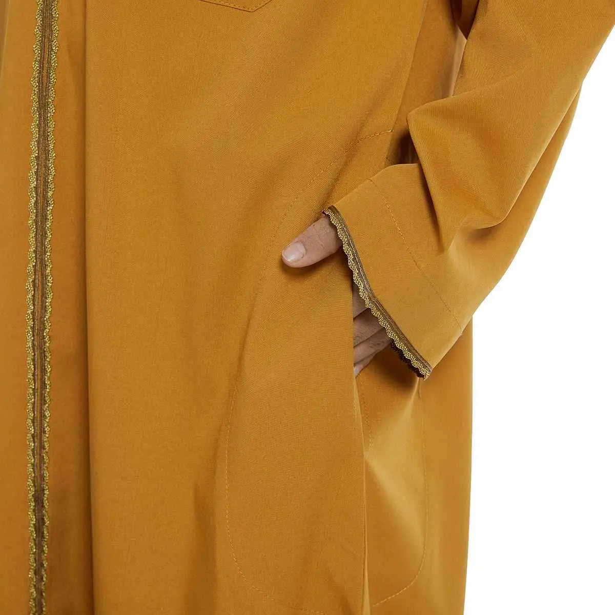 Zipper Middle East Arab Boy Thobe Thawb Clothing