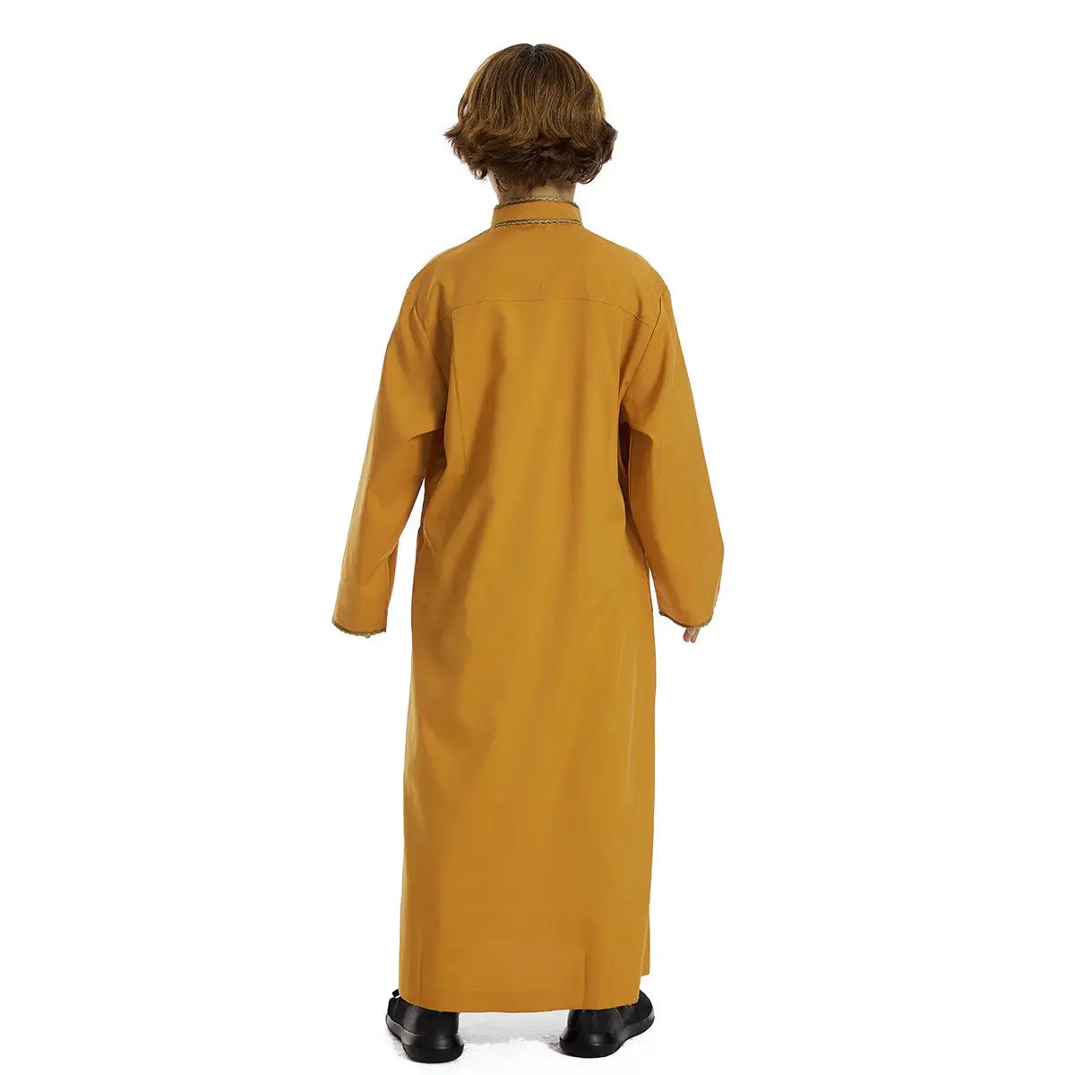 Zipper Middle East Arab Boy Thobe Thawb Clothing
