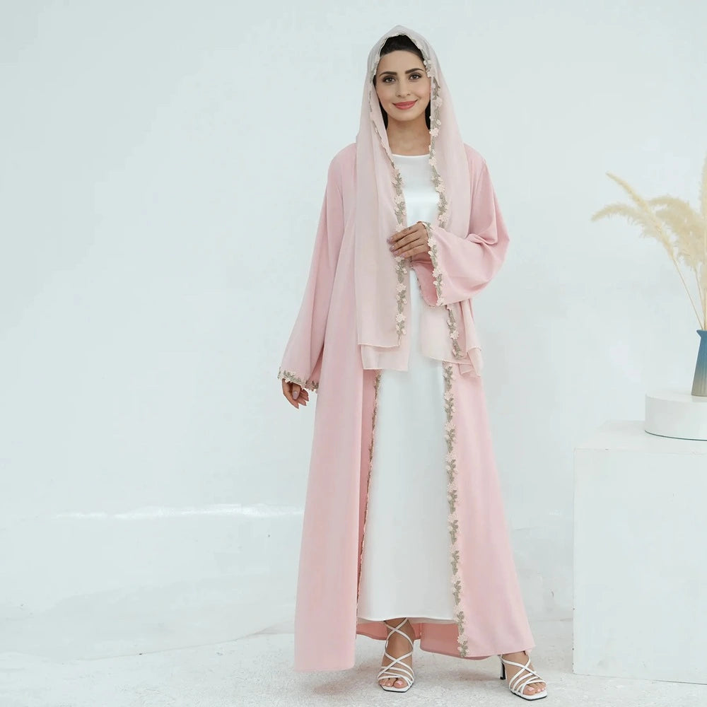 open abaya, open abaya dress, abaya dress