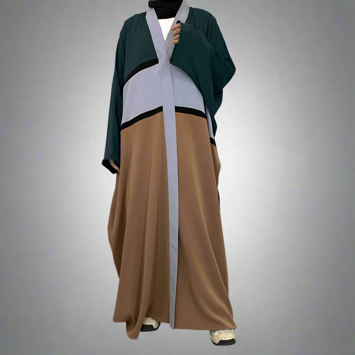 فستان عباية مفتوح من كاديجان بتصميم محتشم #251459