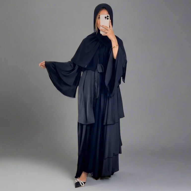 Apricot, Green, Black