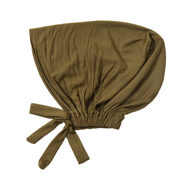 15 Color Options Muslim Hijab Caps Underscarf Women Undercap