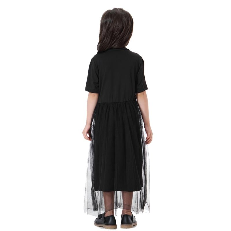 Middle East Arab Kids Clothes Girl Fashion Mesh Dress