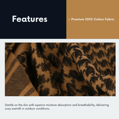 100% Cotton Military Tactical Shemagh Desert Scarf Neck Wrap For Men and Women