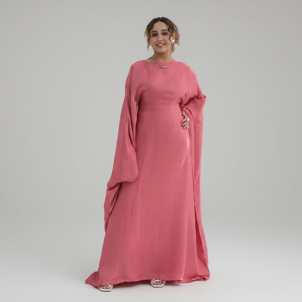 Muslim Women Affordable Sparkling Abaya Dress - 20 Color Options