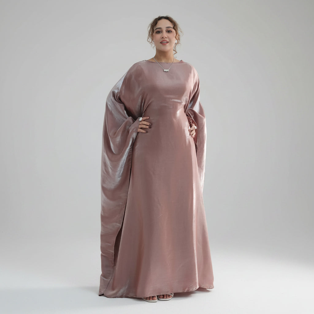 Affordable Sparkling Abaya Dress - 20 Color Options