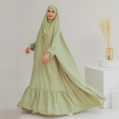 ثوب صلاة طويل من نيدا، عباية علوية، جلباب