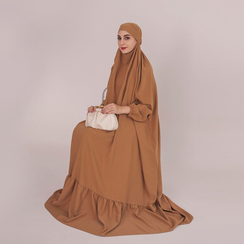 ثوب صلاة طويل من نيدا، عباية علوية، جلباب