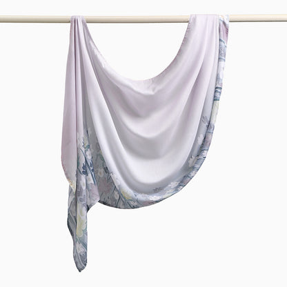 Muslim Women Voile Printed Hijab Scarf Shawl #26YW501