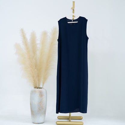 Muslim Women Sleeveless Inner Slip Dress Underdress