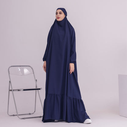 ثوب صلاة طويل من نيدا، عباية علوية، جلباب
