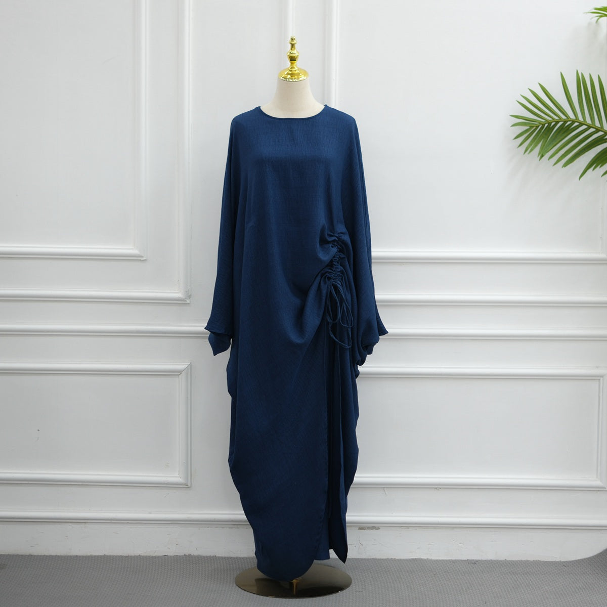 Muslim Women Daily Wear 2 Pieces Tops And Pants Suit Set #261345