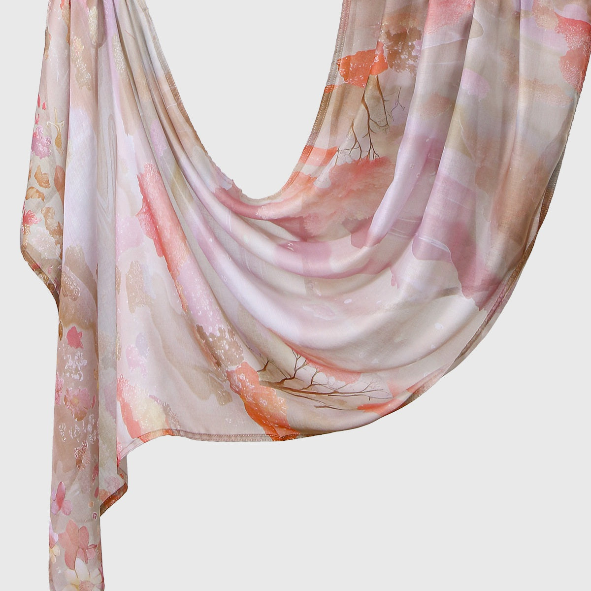 Muslim Women Printed Hijab Scarf #26YW554