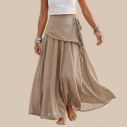 Plain Modest Maxi Skirt #269057