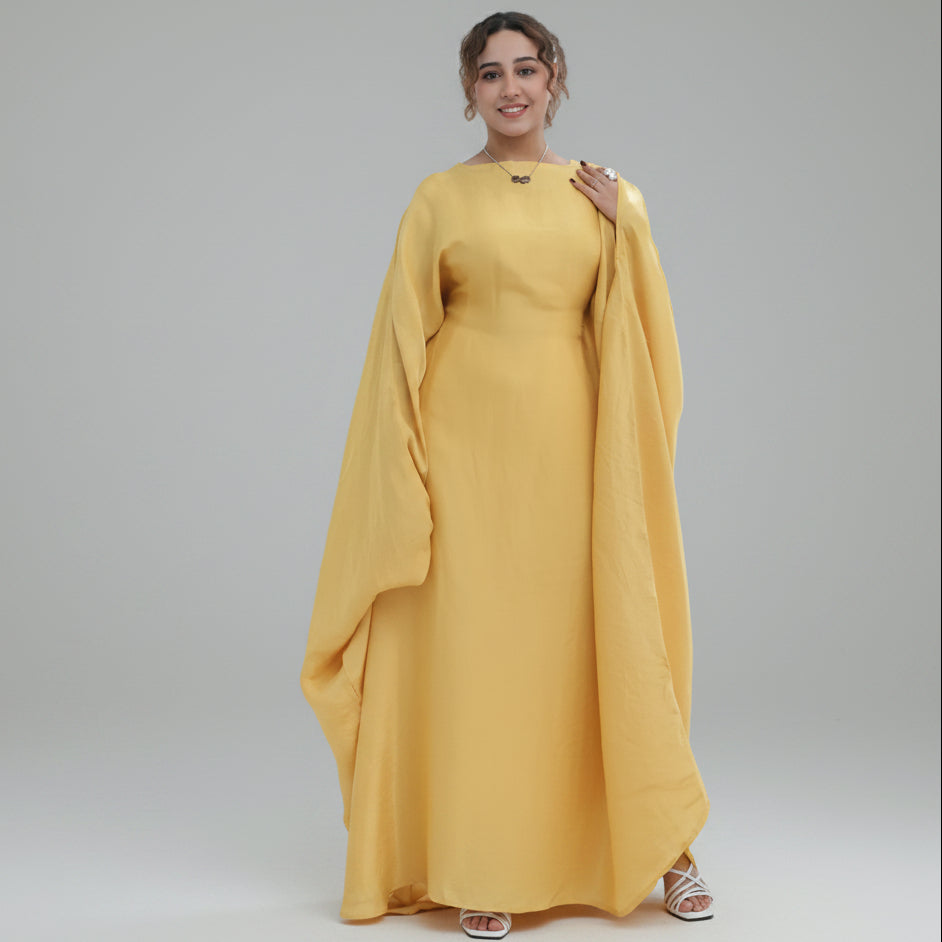 Muslim Women Affordable Sparkling Abaya Dress - 20 Color Options
