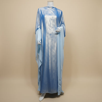 فستان عباية فراشة بأكمام خفاش برونزي للنساء المسلمات #25233