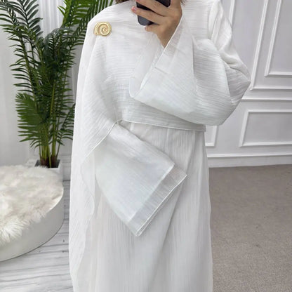 Double Layer Abaya Dress #251089