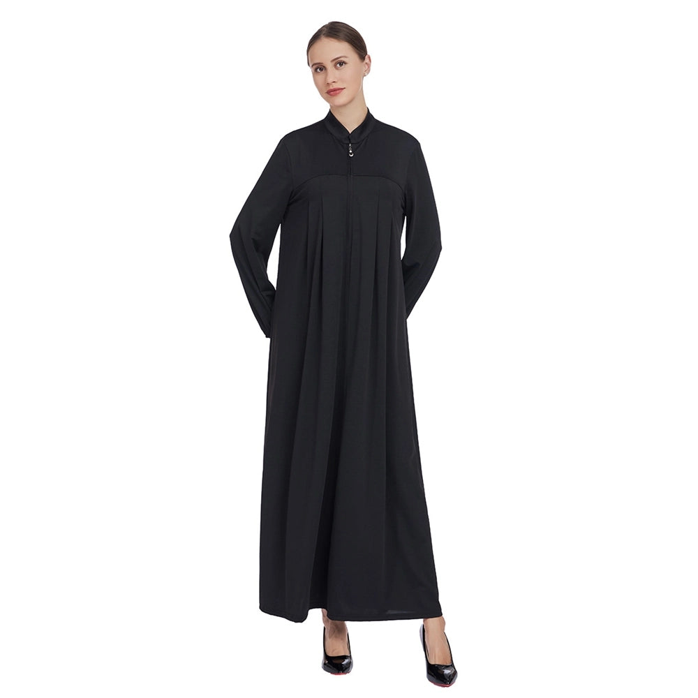 Collar Abaya Dress #25994