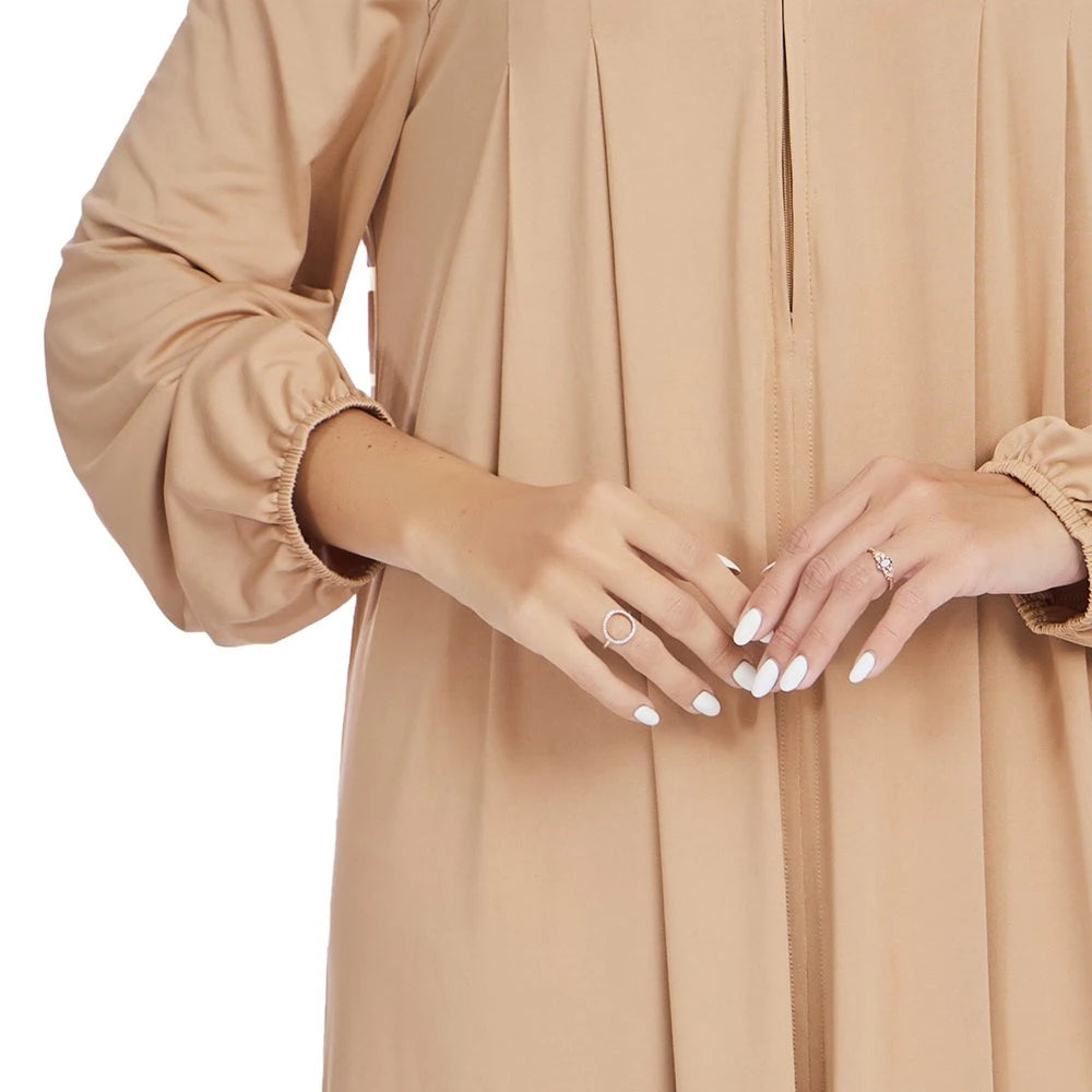 Collar Abaya Dress #25994