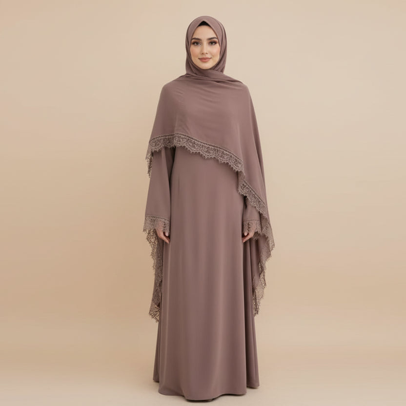 فستان عباية نسائي نيدا مع كاب #261363