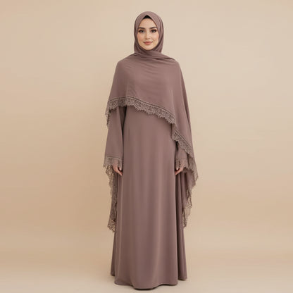 فستان عباية نسائي نيدا مع كاب #261363