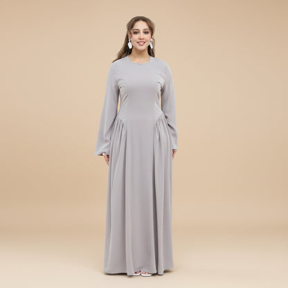 Back Strap Nida Abaya Dress For Women - #261155