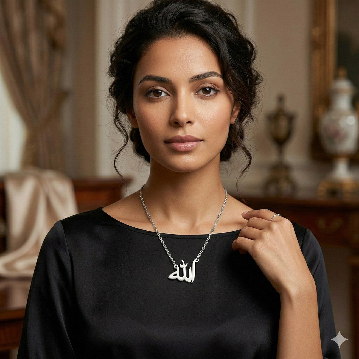 Arabic Necklace Muslim Islamic Jewelry