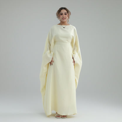 Muslim Women Affordable Sparkling Abaya Dress - 20 Color Options