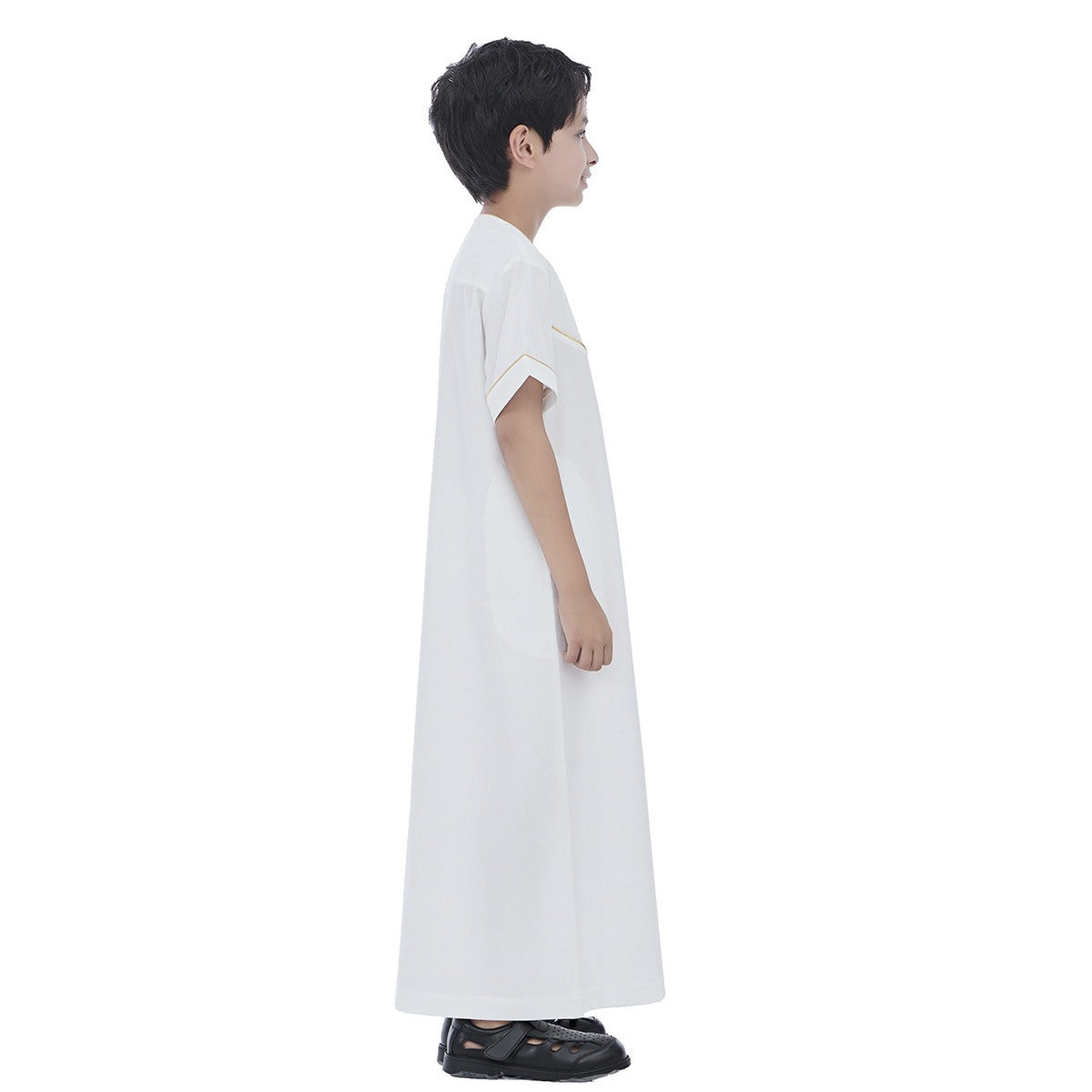 ثوب عربي للأطفال الصغار في الشرق الأوسط، كم قصير #26T890