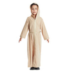 Middle East Arab Girl Hooded Abaya Dress