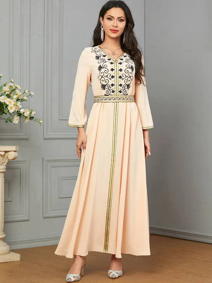 Light Blue, Apricot, Yellow