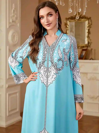 Light Blue, Navy, Green