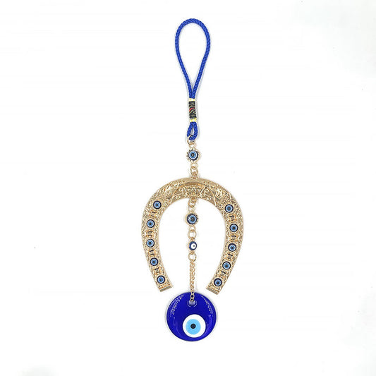 Blue Evil Eye Decor Wall Hanging Ornament Door Hanger Home Protection #EBE21