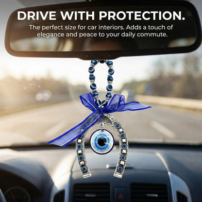 Blue Evil Eye Decor Wall Hanging Ornament Door Hanger Home Protection #EBE081