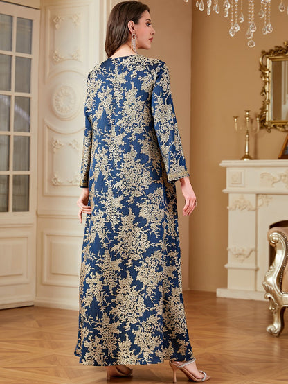 Eid Kaftan Dress Embroidery Beads Doris Women Caftan Dress #264336
