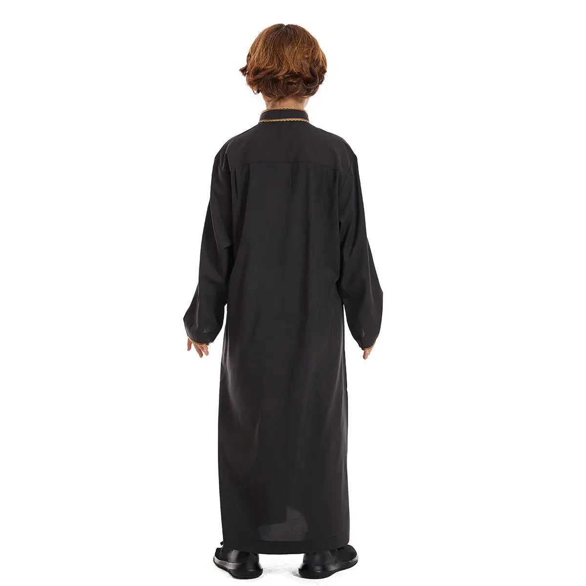 Zipper Middle East Arab Boy Thobe Thawb Clothing