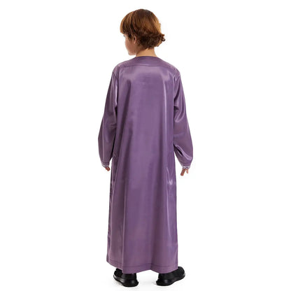 Tassel Middle East Child Arab Boy Thobe Thawb Clothing