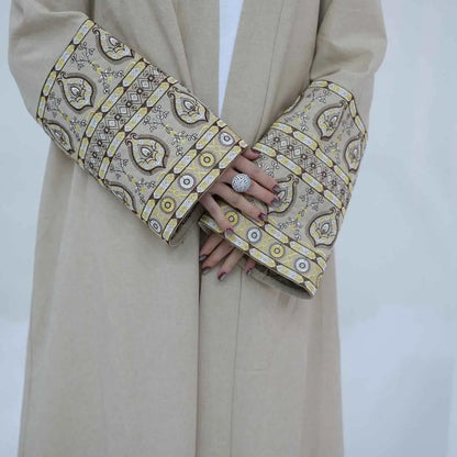 Beige, Black