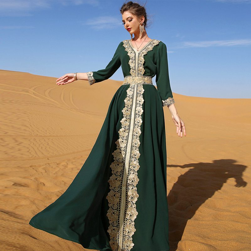 embroidery kaftan