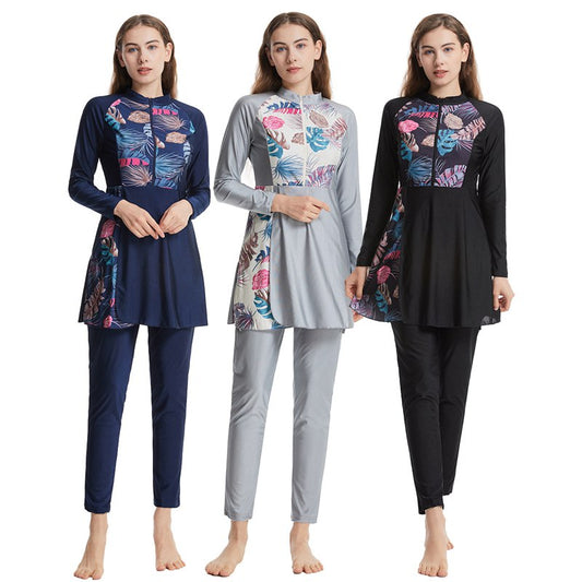 Navy, Gray, Black
