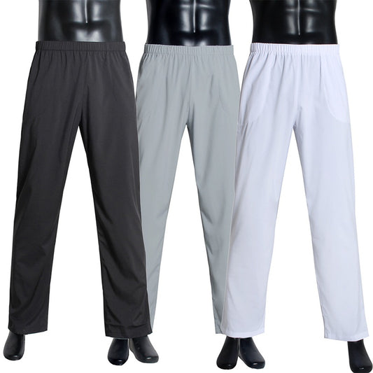 Middle East Arab Men Solid Color Pants