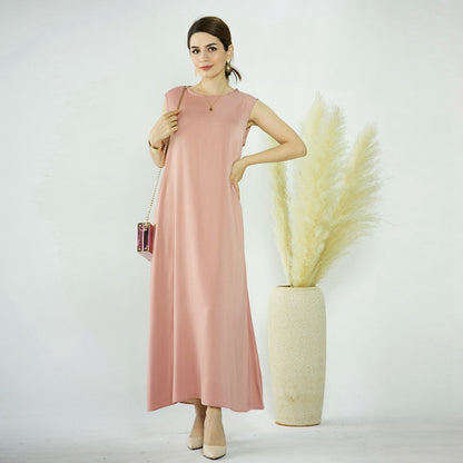 Muslim Women Underdress Sleeveless Inner Slip Under Dress