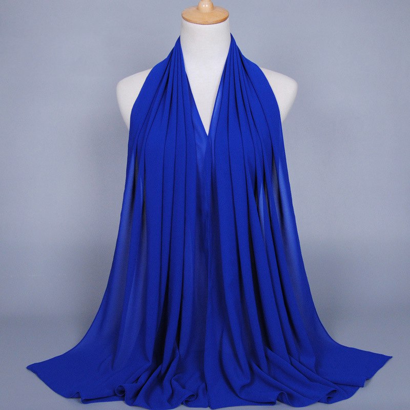 35 Color Options Muslim Women Chiffon Hijab Scarf