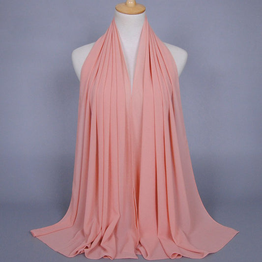 35 Color Options Muslim Women Chiffon Hijab Scarf