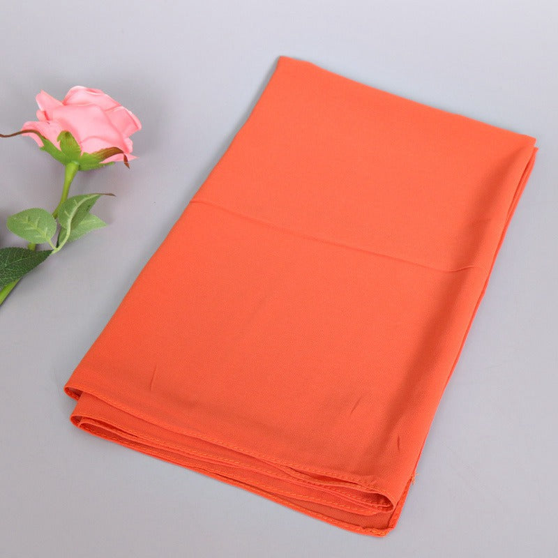 35 Color Options Muslim Women Chiffon Hijab Scarf