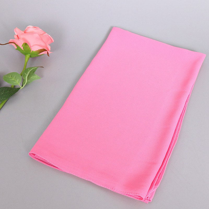 35 Color Options Muslim Women Chiffon Hijab Scarf