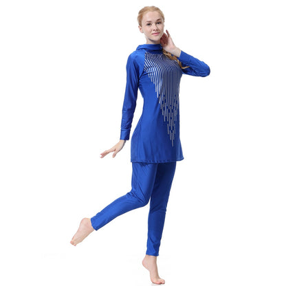 Muslim Women Hooded Swimwear Swimsuit Islamic Burkinis