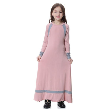 Middle East Arab Clothing Girls Outfits Abaya Dress